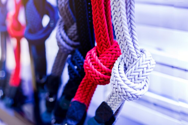 colored rope