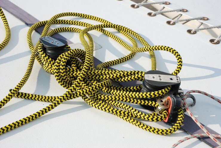 ropes and deck