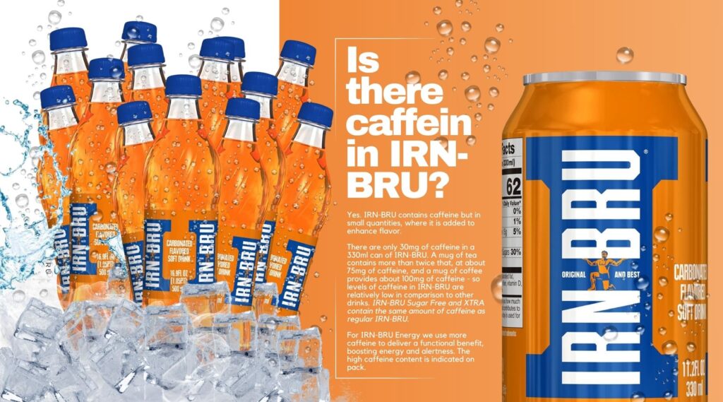 IRN BRU Products in the USA