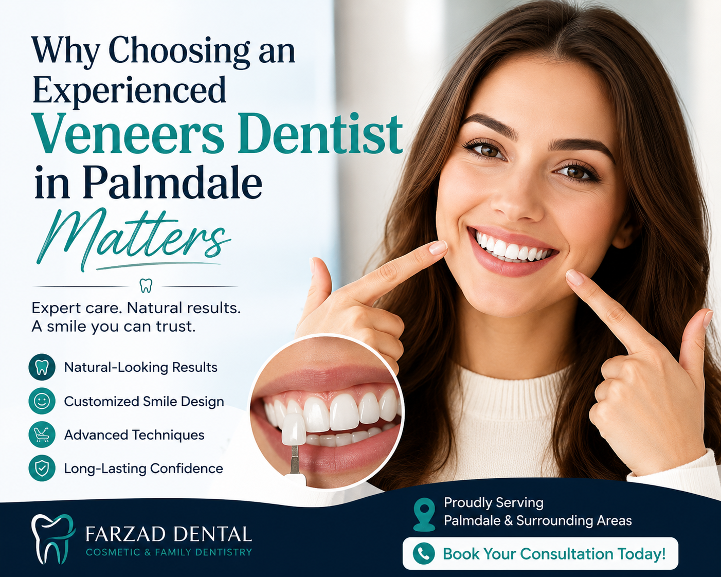 Why Choosing an Experienced Veneers Dentist in Palmdale Matters